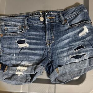 Aeropostale Jean shorts with cuffs
